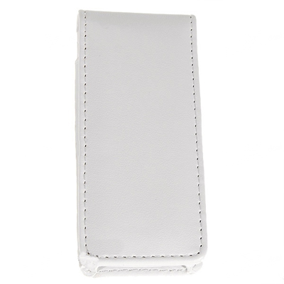 CUSTODIA BIANCA IN ECO PELLE PER APPLE IPOD NANO 4G 8GB - 16GB