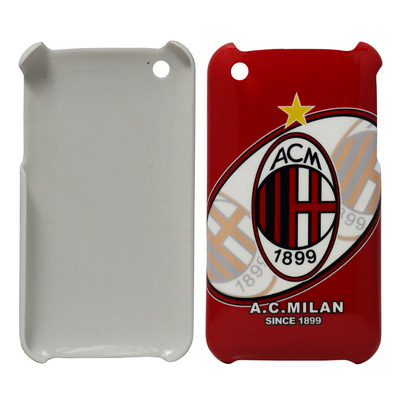 COVER GUSCIO DECORATO A.C. MILAN 1899 PER APPLE IPHONE 3G / 3Gs