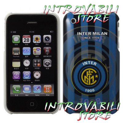 COVER GUSCIO DECORATA INTER 1908 APPLE IPHONE 3G/3Gs