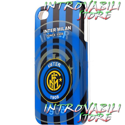 COVER GUSCIO DECORATA INTER 1908 APPLE IPHONE 4