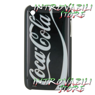 COVER GUSCIO DECORATA COCA COLA APPLE IPHONE 3G/3Gs
